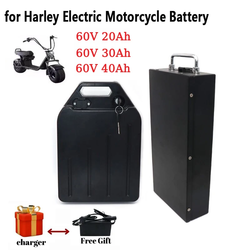 Аккумулятор для HarleyBattery  – обзор и цена 60V 50Ah Electric Scooter Battery
