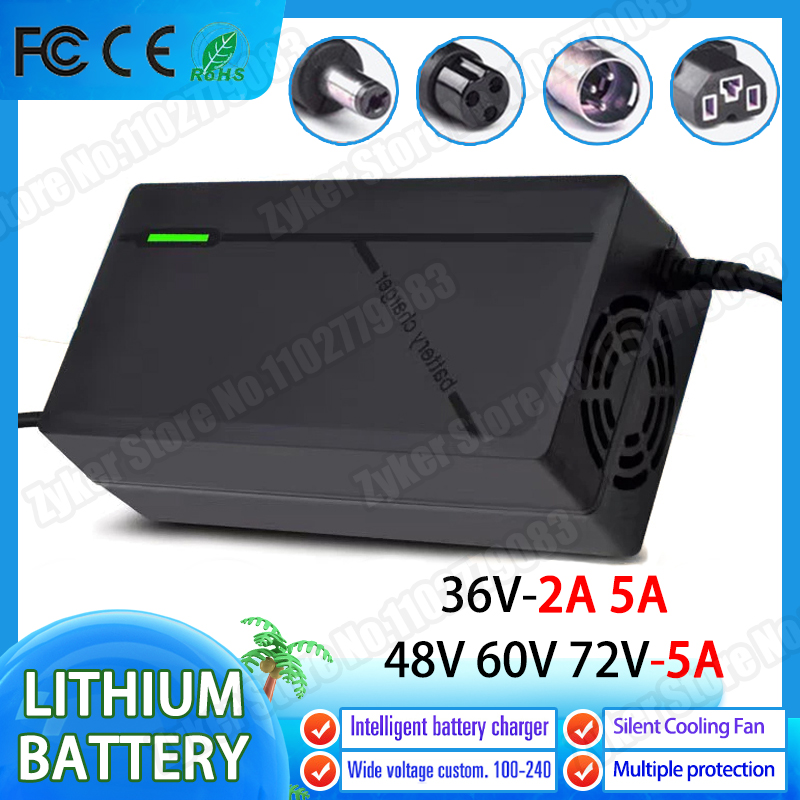 Зарядное устройство 36 В, 48 В – обзор и цена 84V 20A Smart Charger