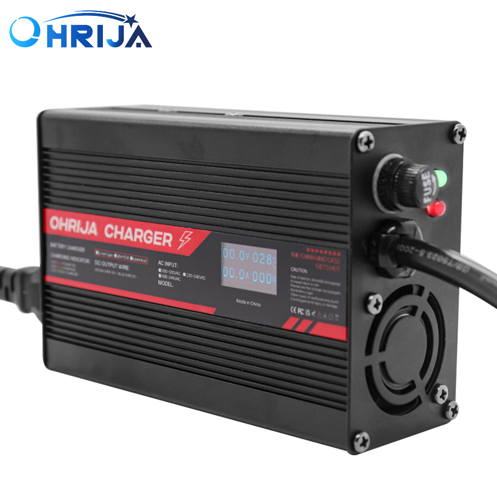 Умное алюминиевое зарядное уст – обзор и цена 84V 20A Smart Charger